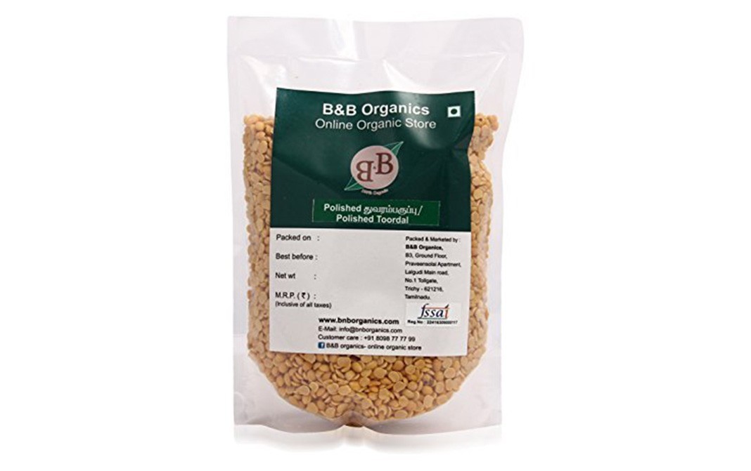 B&B Organics Polished Toordal    Pack  5 kilogram
